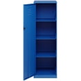 thumbnail image 4 of Solutions d'Espace Armoire de Rangement en Métal à 4 Tablettes Sans Assemblage Classique Bleu, 4 of 7