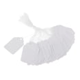 thumbnail image 2 of 100Pcs Price Display Tags Price Hanging Labels with String Attached Writable Labeling Tags for Birthday Clothing Party Favors Jewelry Rings 48x30mm white, 2 of 8