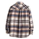 thumbnail image 4 of Camisas Para Hombre Manga Larga De AlgodóN Hombres Casual Color a juego Ligero Solapa Lijado A cuadros Camisa de manga larga Chaqueta Top (Beige, XXL), 4 of 7