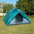 thumbnail image 3 of NTK Colorado 8 to 9 Person Large Family Dome Camping Tent, 2 Doors, Easy assembly and 6.1 ft Height, 3 of 8