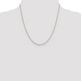 thumbnail image 4 of 925 Sterling Silver Singapore Chain Styles Necklace 2 mm 20 inch, 4 of 4