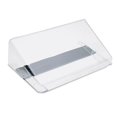 thumbnail image 1 of Letter Size Magnetic Wall File Pocket, Letter, Clear, 1 of 1