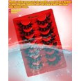 thumbnail image 6 of Strip Lashes That Look Like Lash Clusters 12-20mm Fluffy 80D Volume False Eyelashes Wispy Soft Curly Eye Lashes 7 Pairs Waterproof Faux Mink Lashes Big Personality Red Box Lashes, 6 of 6