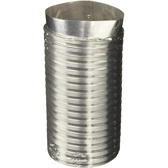 Dundas Jafine Semi Rigid Duct MFX42CULXZW - Aluminum, Heavy Duty - 4" x 2' Silver