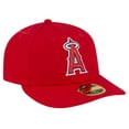 thumbnail image 3 of Men's New Era  Red Los Angeles Angels Game Authentic Collection On-Field Low Profile 59FIFTY Fitted Hat, 3 of 5