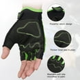 thumbnail image 5 of MTB Cycling Bike Gloves Half Finger Bicycle Motorcycle Fingerless Gloves for Men Women, Skull Goth Bone Half Finger Gloves, 5 of 8