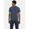 thumbnail image 4 of Athletic Works Men's and Big Men's Cotton Active Tee, Sizes XS-5XL and Tall Sizes, 4 of 5