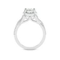 thumbnail image 2 of IGI Certified 3 Carat Radiant Shape Lab Grown Diamond Engagement Ring | 14K White Gold | Astoré Channel Glided Diamond Ring | FG-VS1-VS2 Quality Friendly Diamonds, 2 of 5