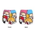 thumbnail image 5 of Lsque Sanrio Printed Women's Running Shorts with Liner Pockets,Elastic Quick Dry Workout Athletic Gym Yoga Shorts,Womens High Waist Shorts-Large, 5 of 9