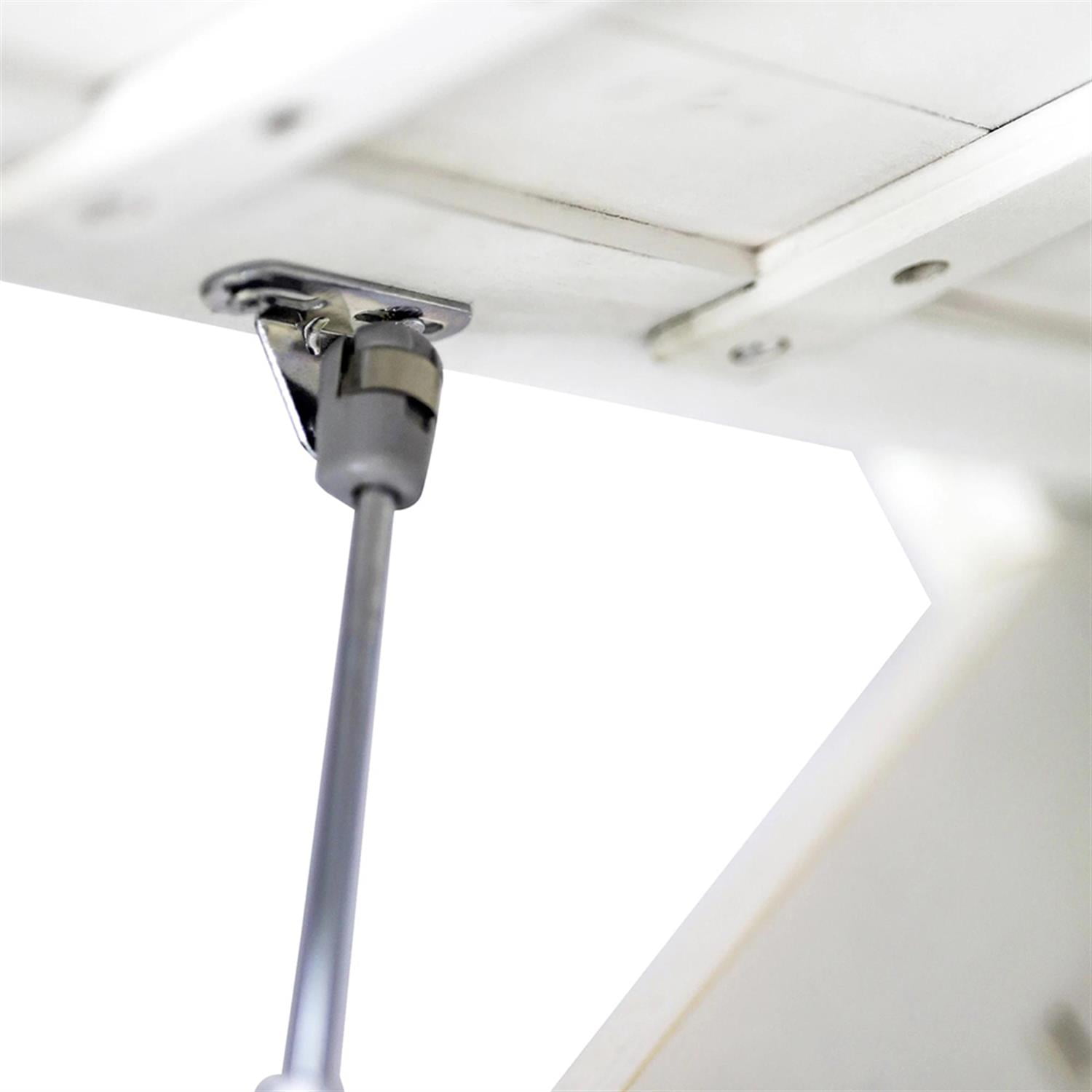 Demi Bonn 41" Patio Garden Bench Wooden Deck Box Storage Bench, Outdoor Benches Furniture with Inner Waterproof PE Lining for Backyard, Park, Lawn, Yard, White