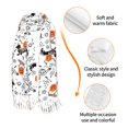 thumbnail image 3 of Shawl Wraps for Women - halloween pumpkin dog Oversized Fall Winter Fashion Blanket Scarf for Women, 3 of 6