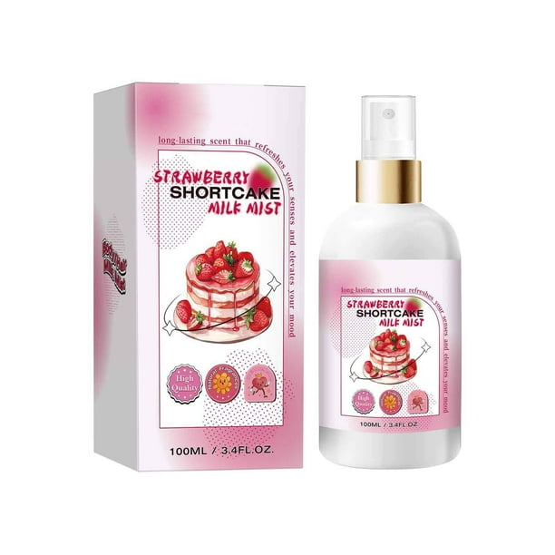 Crema hidratante, crema hidratante, crema facial, crema de fresa, leche, spray corporal, spray corporal, crema de fresa femenina, crema corporal hidratante, 100 ml, crema facial