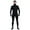 Black, variant on TAIAOJING Unisex Full Body Catsuit Zentai Jumpsuit For Kids Stretchy Solid Color Dance Clothes For Stage Performances And Party
