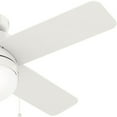 thumbnail image 3 of Hunter Fans - Timpani 44 Inch Low Profile Ceiling Fan with LED Light Kit and, 3 of 5