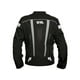 thumbnail image 2 of Chamarra motociclista hombre protectores reflejante impermeable WORKLAND 1985 negro XL WKL 1985NEGRO, 2 of 9