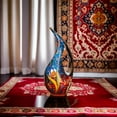 thumbnail image 2 of Turkish Ceramic Pelican Vase - Handmade 25 cm Traditional Style Decorative Pitcher - Multicolor Glazed Home Accent or Unique Gift Idea, 2 of 6