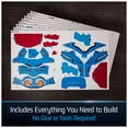 thumbnail image 3 of 4D Build, KPop Demon Hunters Derpy Tiger & Sussie Bird 3D Puzzle, 168 Pieces, for Ages 12 & Up, 3 of 9