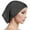 Gray, variant on Muslim Women Wearing Headscarf Hat, Solid Color Headscarf Hat, Elastic And Breathable Lower Cover, Fully Covered Lower Pipe Cap