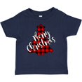 thumbnail image 3 of Inktastic Red Buffalo Plaid Christmas Tree Boys or Girls Baby T-Shirt, 3 of 5