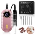 thumbnail image 1 of Portable Electric Nail Drill 35000 RPM, Inbuty Electric Nail File 2600mAh,Forward/Reverse Rotation Nail Drill Machine for Gel Nails,Acrylic,Manicure,Pedicure,Polishing Shape,Nail Drill Kits, 1 of 6