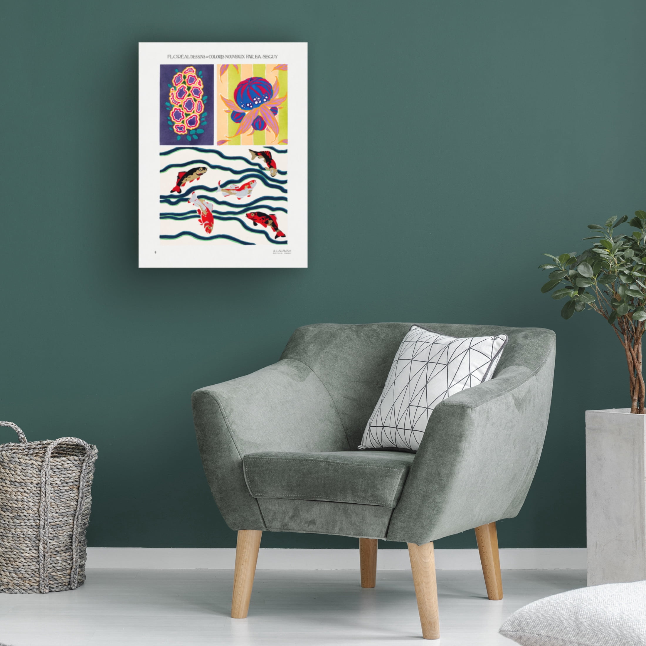 Trademark Fine Art Pictufy   Pattern 06 Canvas Wall Art