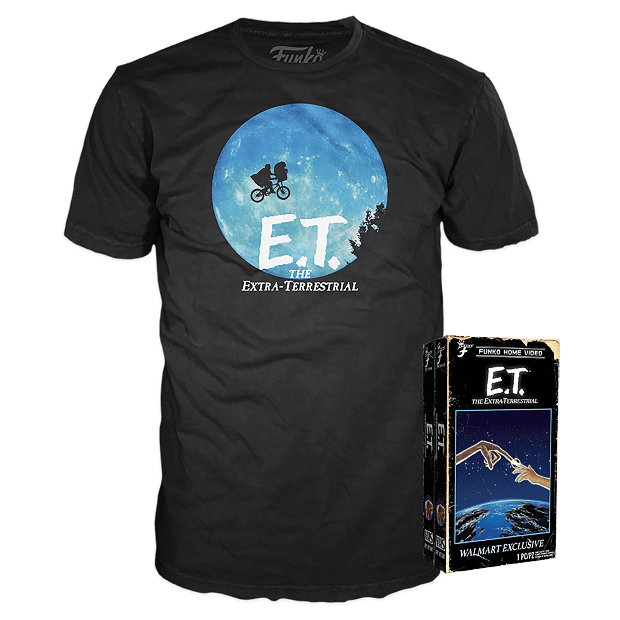 Funko VHS Boxed Tee: E.T. - XL - Walmart exclusive - Walmart.com