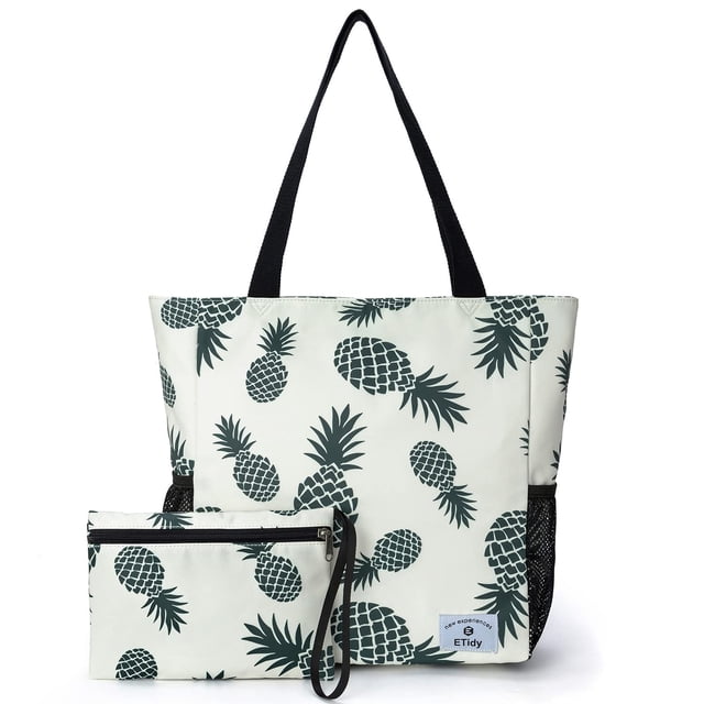Bolsa Tote ETidy Gran Capacidad Plegable Resistente al Agua Verde