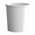 thumbnail image 3 of Kitchen Trash Can, Step-On Garbage Can with Lid, Tall Kitchen & Bathroom Trash Can, Small Office Waste Bin, White - Xuniizn, 3 of 8