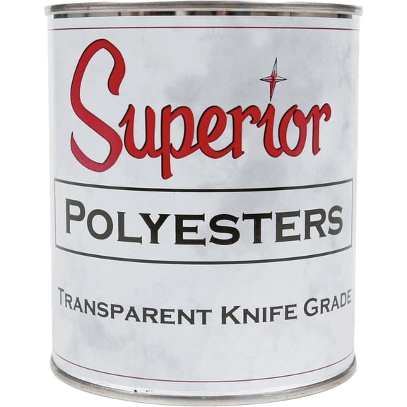Superior Stone  Transparent Knife-Grade Adhesive (1 Quart) for Natural Stone Filling & Laminating