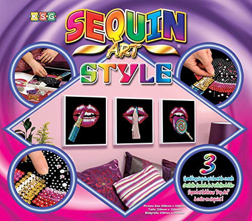 MY LITTLE PONY Sequin Art Set Picture Sequins and Hours of Fun 