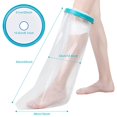 thumbnail image 4 of Waterproof Adult Leg Cast Protector, Cast Shower Bag for Broken Knees, Toe, Ankle, Foot Injury, Burns, Adult Leg Cast Protector Keep Wounds and Bandage Dry, 4 of 5