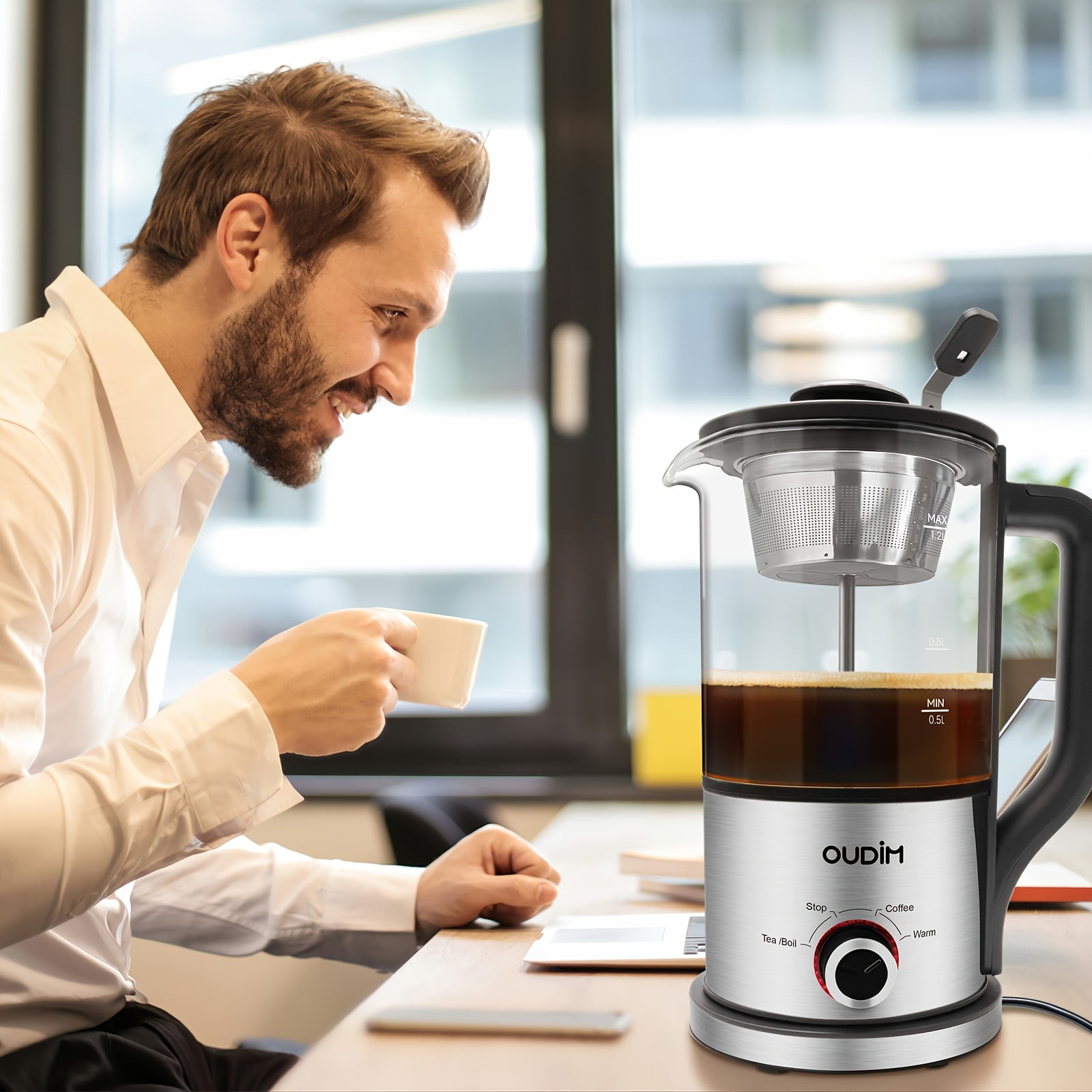 バーベキュー・調理用品 coleman camping drip coffee maker Coleman Camping Stove Coffee Maker, Outdoor Grill Top, Stainless