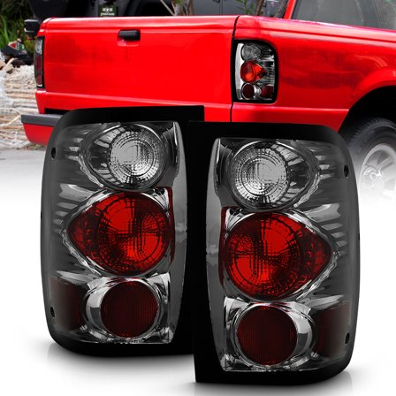 Smoked 2001-2005 Ford Ranger Pickup Tail Lights Brake Lamps Left Right Pair Sets
