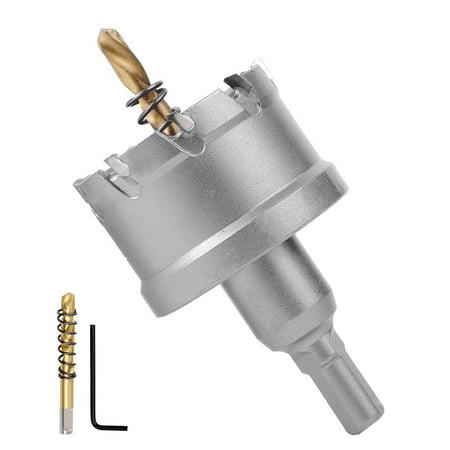 

ORGRY Carbide Hole Saw 86mm TCT Metal Hole Cutter Drill Bit for Thick Metal Steel Iron Wood Plastic(86mm)