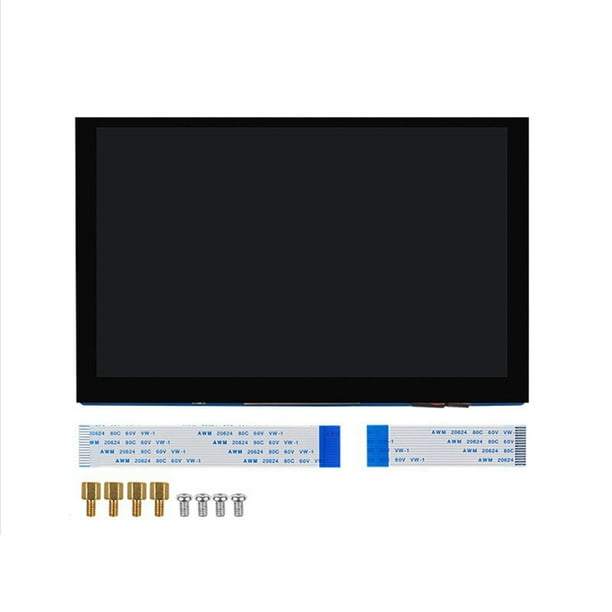 Sidaley Monitores LCD para pantalla de PC Pantalla grande Fácil de ajustar Monitores de pantalla táctil Pantalla Lcd Juegos de teclado y mouse para computadora 4.3 pulgadas Para Pi 4B 3B
