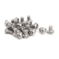 thumbnail image 1 of Unique Bargains M5x8mm 304 Acier Inoxydable Tête de Bouton Torx Sécurité Vis Inviolables 20pcs, 1 of 4