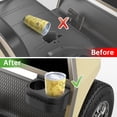 thumbnail image 3 of 10L0L Golf Cart Dual Cup Holder Drink Holder for Club Car DS 1993-up, 1016811 101708301 (2 Pack), Black Golf Cart Accessories, 3 of 8