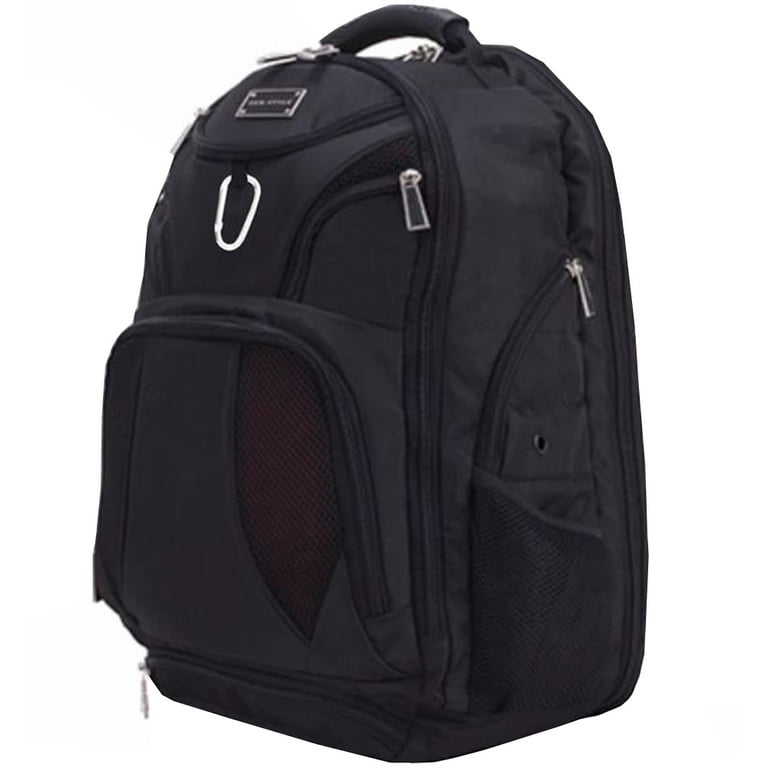 ECO STYLE 17.3" Jet Set Smart Checkpoint Friendly Backpack, Black ECO STYLE 17.3" Jet Set Smart Checkpoint Friendly Backpack, Black