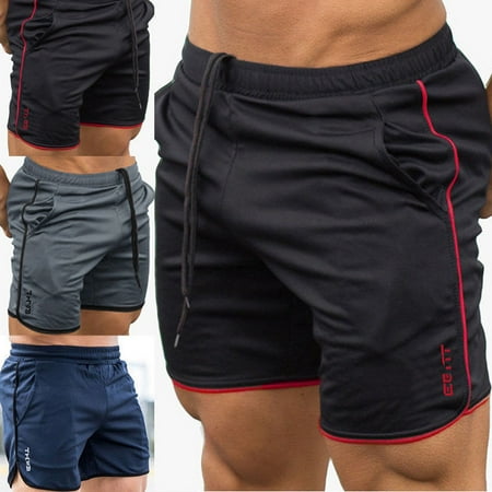 US Men's GYM Shorts Training Running Sport Workout Casual Jogging Pants (Best Mens Running Shorts)