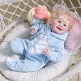 thumbnail image 2 of 55cm/22in Realista Baby Doll Reborn Baby Dolls Silicona Suave Completo, 2 of 7