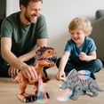 thumbnail image 4 of Juguete de dinosaurio Guminnara para caminar, paquete de 3, para niños de 3 a 7 años, 4 of 7