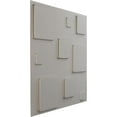 thumbnail image 2 of Ekena Millwork 19 5/8"W x 19 5/8"H Devon EnduraWall Decorative 3D Wall Panel, Textured Metallic Silver (Covers 2.67 Sq. Ft.), 2 of 6