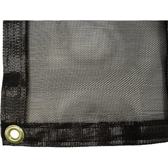 "Onenbary Premium MESH 60-70% Shade Cloth with Grommets - 20x20 Foot Tarp Sunblock Panel for Patios, Gardens, Pools and More"
