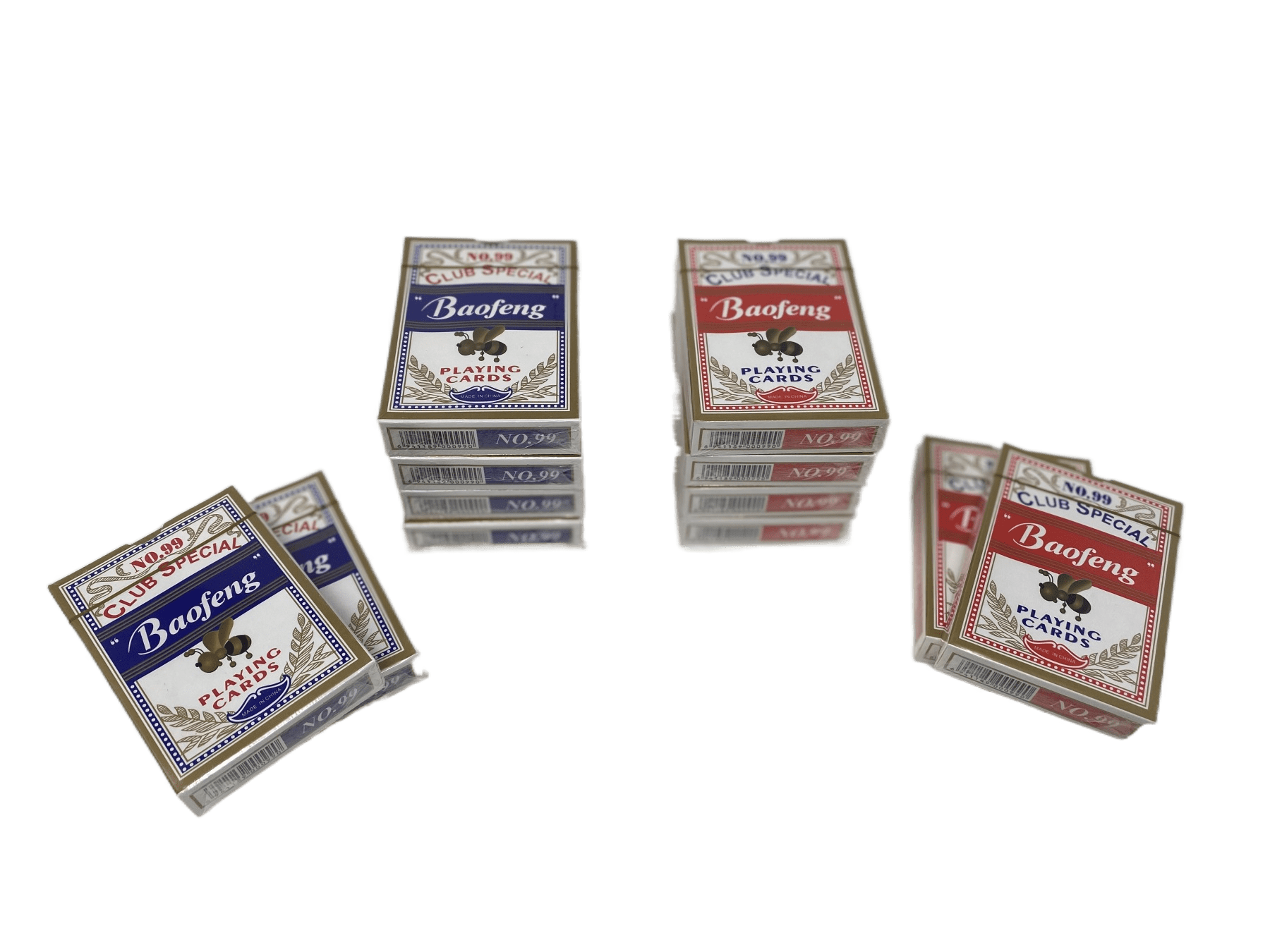 24 Pack of Playing Cards, Poker Size Standard Index Baofeng Player's Board Game