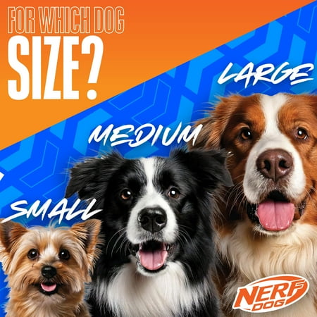 Nerf Dog Compact Blaster Tennis Ball Launcher for Dogs with 2 Balls, 12 inch