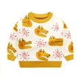 thumbnail image 2 of Esaierr 1-7 Years Boys Girls Dinosaur Printing Sweater for Kids Toddler,Fall Winter Knitted Sweatsuit,Long Sleeve Warm Knitted Sweater Tops, 2 of 6