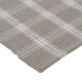thumbnail image 5 of My Texas House Taupe Tanner Check Indoor/Outdoor Layering Rug, 38" x 58", 5 of 5
