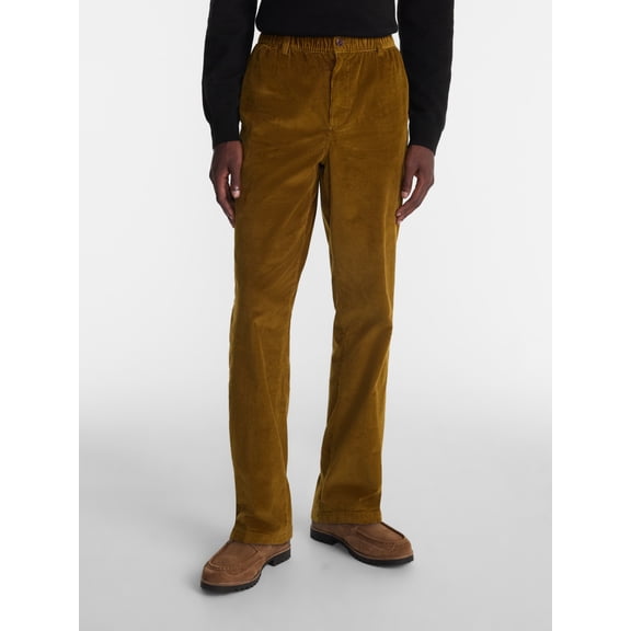George Men's Relaxed Fit Corduroy Pants, Sizes XS-3XL