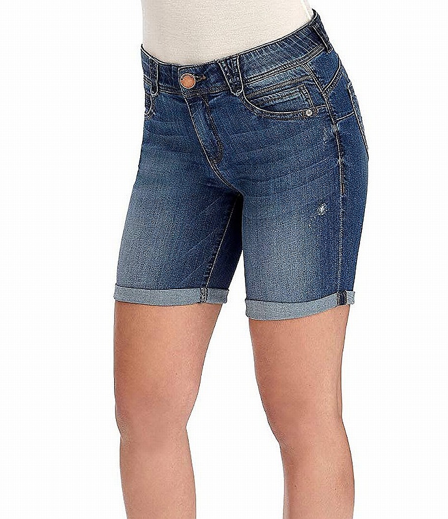 women's democracy jean shorts