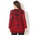 thumbnail image 2 of Catherines Women's Plus Size Embroidered Mesh Top, 2 of 4
